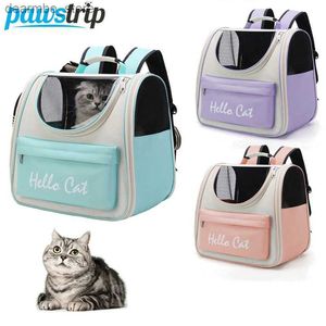 Porteurs de chats caisses maisons porteurs de chats portables bas bas épaule de compagnie respirant ba capsule de voyage en plein air Cae Pet Transport ba for Cats Small Do L49