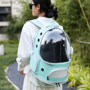 Cat Carriers Crates Huizen transparante huisdierdrager BA Astronaut Travel Carryin Transport Ba Space Capsule Cat en doen HIH kwaliteit L49