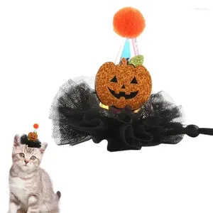 Kattendragers Hond Halloween Bandana Hoed Huisdierkostuum voor honden en katten Zacht met vleermuis Pompoenpatroon Feest