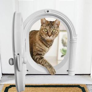 Carriers de chat Dogflapdoor Catdoor mural Catflapdoor Ouverture de porte Pet Porte de porte de porte pour B03E O1U0
