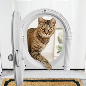 Cat Carriers Dogflapdoor Catdoor Wall Mount Catflapdoor Opening Pet Pet Gate Doorway Deur DoG voor B03E C6B2