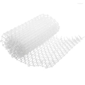 Kattendragers Aandrijfmat Anti-katten prikpad Prikkelstrips Houd katten veilig weg Plastic Spike Thorn Netwerk 200 cm/6.5ft Tuinbenodigdheden