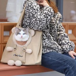 Cat dragers Fashion Carrier Pocket Comfortabele huisdieropslag slijtvast