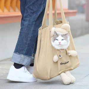 Portadores de gatos de moda portabardero portátil de transporte de carto