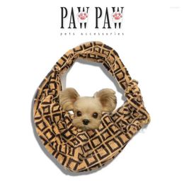 Cat Carriers Fashion Pet Carrier Bag Sling Dog Bags Classic Design Pets Outdoor Accessories