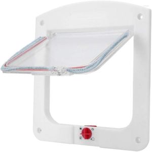 Cat Carriers Flap Door - Glas Windows Protector Sliding 4 Way Locking