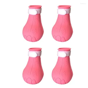 Porte-chats couverture de toilettage Silicone réglable anti-rayures chaussures gants-fournitures pour chats de compagnie prévenir les rayures 40JA