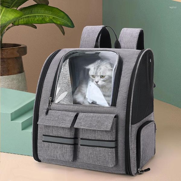 Porte-chats de haute qualité, sac de Transport Portable de voyage, espace respirant, sac à dos de Transport pour animaux de compagnie, fournitures pour chiens