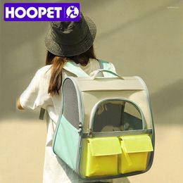 Corteros de gato Bolsa Hoopet saliendo de mochila portátil Seart Shoulder Schoolbag Antistress Dog Space de gran capacidad