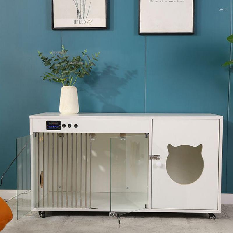 Intellikat Solid Wood Cat Villa: Breathable Carrier, Display Cabinet, and Delivery Room - Ideal for Pet Stores and Homes