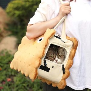 Cat Carriers Lichtgewicht Portable Out Handtas Pet Dog Car Seats Box Bag voor kleine middelgrote reistas B03E