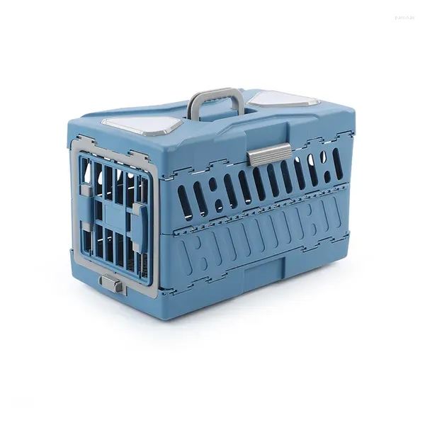 Porte-chats de luxe en plastique PP, boîte de Transport pour animaux de compagnie approuvée par la compagnie aérienne, Cage de voyage pour chiens et chats