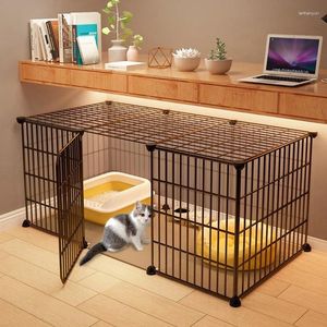 Cages de transport pour chats, maison moderne, Villa de luxe intérieure, petite maison à deux étages, très grand espace, litière pour animaux de compagnie, fournitures