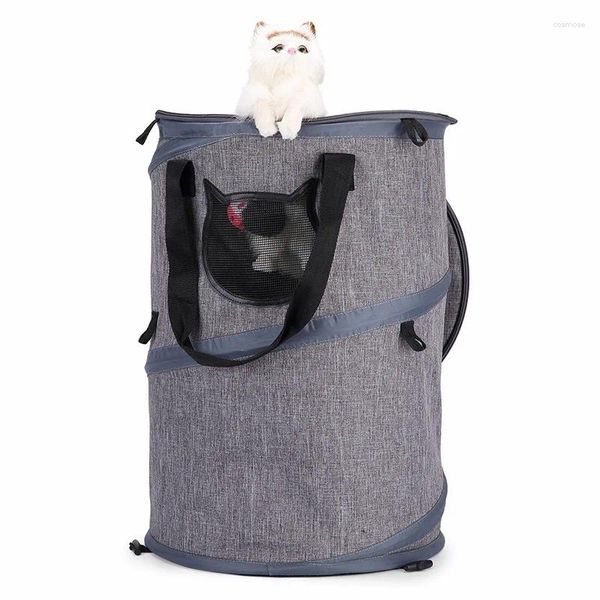 Pet multifunción Pet Mochila al aire libre Bolsa de transporte de perros plegable Túnel Túnel Túnel House Carry