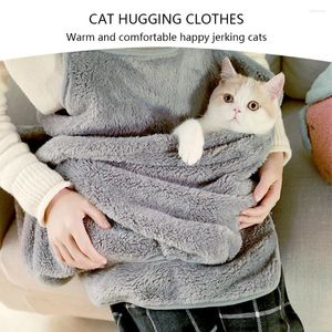 Transportadores para gatos Delantal para abrazar piel antiadherente Ropa súper suave para gatos que pesen menos de 7,5 kg Se puede utilizar como sacos de dormir para mascotas/bebés