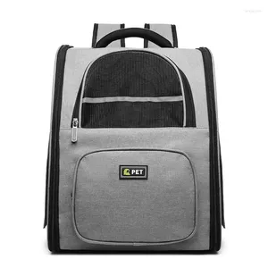 Cat Carriers OG Carrier Backpack Adem voor kleine huisdieren/katten/puppy's Pet Bag met gaasventilatie reizen wandelen buiten