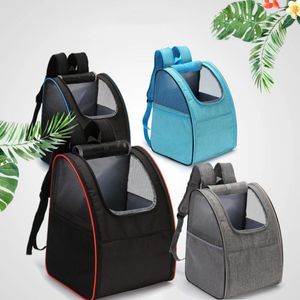 Portadores de gatos bolsas para mascotas Teddy Dog Travel plegable Portable Portable Continuable cómodo Suministros de mochila