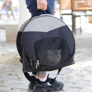 Cat dragers Pet Carrier Bag Cats Puppy Reis Schouderhandtas voor kleine honden vervoer accessoires begeleidende dieren transportboers benodigdheden