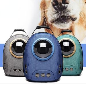 Cat Carriers Pet Carrier Breathable Dog Backpack Bag Puppy Outdoor wandelruimte Reisruimte draagbare gevormde accessoires