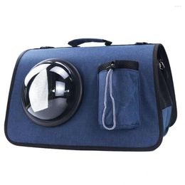 Cat Carriers Pet Carrier Fashion Lichtgewicht Oxford Doek Meerlange gebruik Schoudertas met wandelreizende rugzak