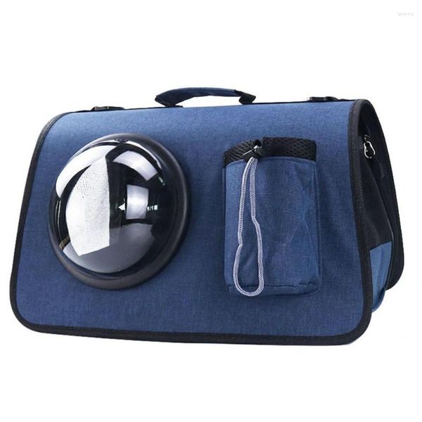 Transporteurs de chat transporteur pour animaux de compagnie mode léger tissu Oxford sac à bandoulière à usage multiple transportant randonnée voyage sac à dos