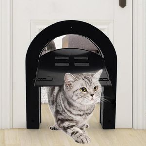 Porte-chats et chiens, porte moustiquaire, entrée gratuite, magnétique avec accessoires de fenêtre adaptés au bois