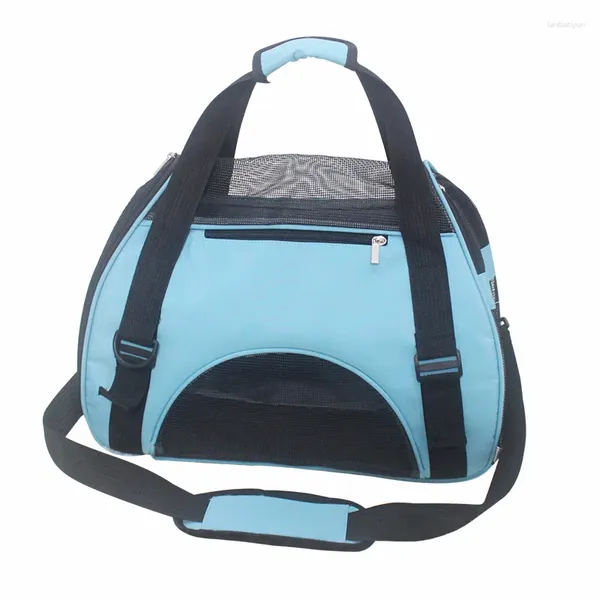 Transportadores para gatos, bolso de hombro para perros de compañía, transportador de viaje para perros, bolso suave y pequeño y transpirable, mochila WF