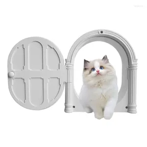 Porteurs de chats Pet Porte porte catflapdoor dogflapdoor Catdoor Moup de support de porte d'ouverture