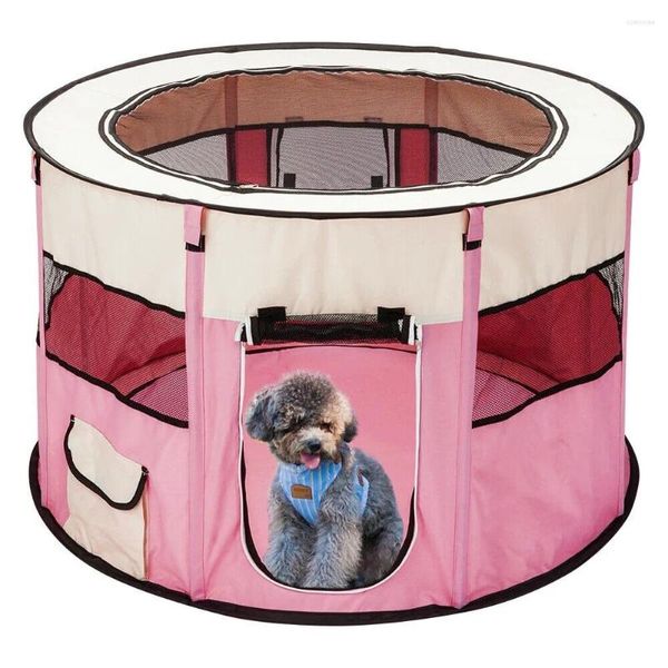 Catapeantes de gatos Cierras de mascotas Casas portátiles de carpa para perros para pequeños perros grandes Playpen Playpen Interior cachorro de cachorros Sala de parto de cajas