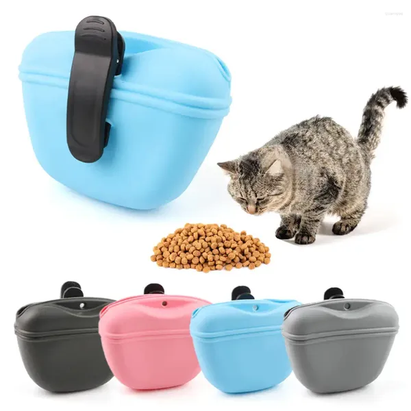 Porteurs de chats pour animaux de compagnie Traine Traite Gâteau Bait Feed Feed Pocket Pocket Obéissance Agilité Sac de nourriture Récompense