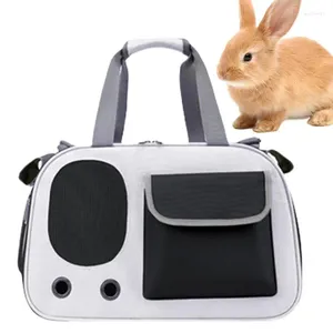 Transportadores para gatos, bolsa de asas para mascotas, portador portátil plegable para gatos, cachorros y animales pequeños, tamaño mediano