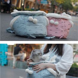 Transporteurs de chats sac portables chauds d'automne d'automne sac à dos avant avant porteuse de chiens pour animaux de compagnie extérieur et voyage super