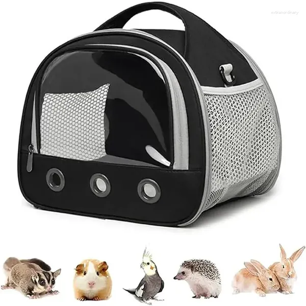 Sac de transport Portable pour petits animaux, Cage pour cochon d'inde, Hamster, hérisson, perroquets, Rat et autres animaux