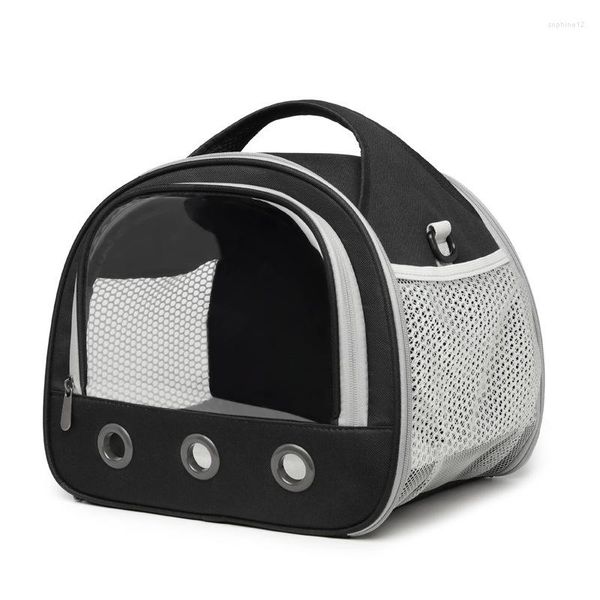 Chat transporteurs petit Animal oiseau perroquet sac de transport pour animaux de compagnie respirant pliable avec tapis voyage Hamster étui de transport Portable chien