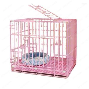 Chat transporteurs petit chien grande et moyenne taille cage cage ménage intérieur épaissi avec toilette