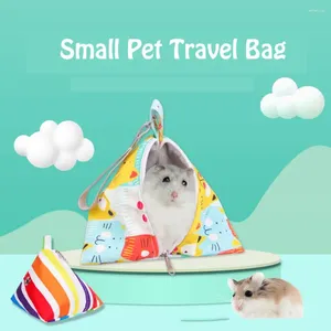 Porteurs de chats petit animal de compagnie mignon de voyage de voyage en plein air sac sac à dos hamster porteur