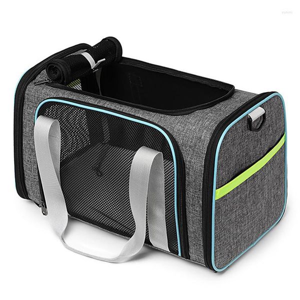 Cat Carriers Spot Pet Bag Portable Box Dog Respirant Pliable Cage à une épaule