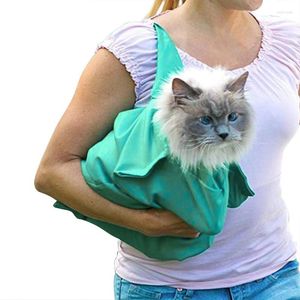 Transporteurs de chats wsfs porteurs de chiens pour animaux de compagnie Hands Hands Free Puppy Sac de voyage en plein air Portiser les ongles épaule Nettoyage Nettoyage