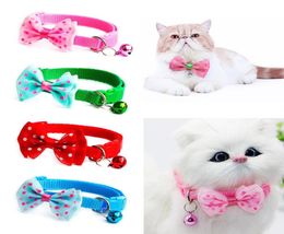 Coloque de gato Bell Camse Color Bell Bell Bell Bownot Collar Collar Corbita Gatito Dog Cat Pet8597056