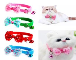 Coloque de gato Bell Camse Color Bell Bell Bell Bownot Collar Collar Caballero Gatito Dog Cat Pet4064813