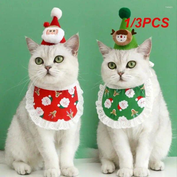 Trajes de gato 1/3pcs accesorios de ropa para mascotas suave