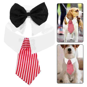 Costumes de chat 1 ensemble de cravates pour chiens cravates pour animaux de compagnie réglables chiens chats habiller noeud papillon