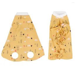 Katkostuums verstelbare riemstrap -castry suit ademende cartoon print herstel elastische nekband vrouwelijke castry onesie