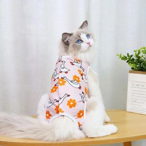 Cost Costumes Apparel post-partum Imprimée anti-léchage à quatre pattes à quatre pattes pour chaton