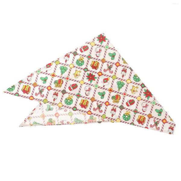 Costumes de chat, Bandana de noël pour chien, écharpe triangulaire, Costume de fête de noël