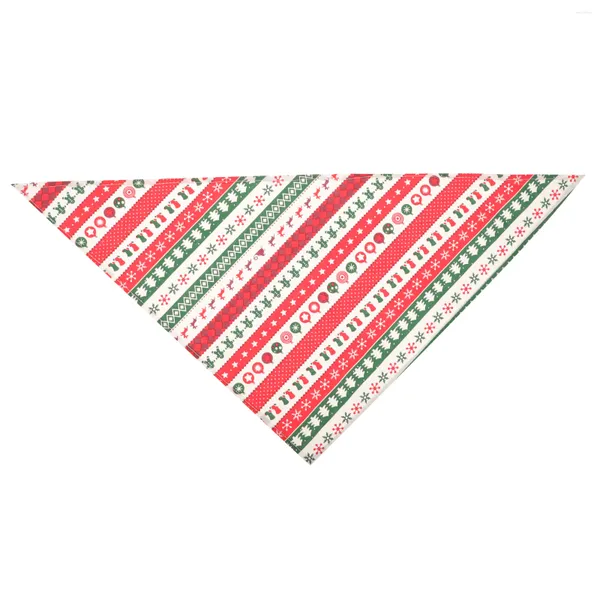 Costumes de chat Bandana de noël pour chien, bavoir de noël, Costume de vacances pour animaux de compagnie, écharpe triangulaire