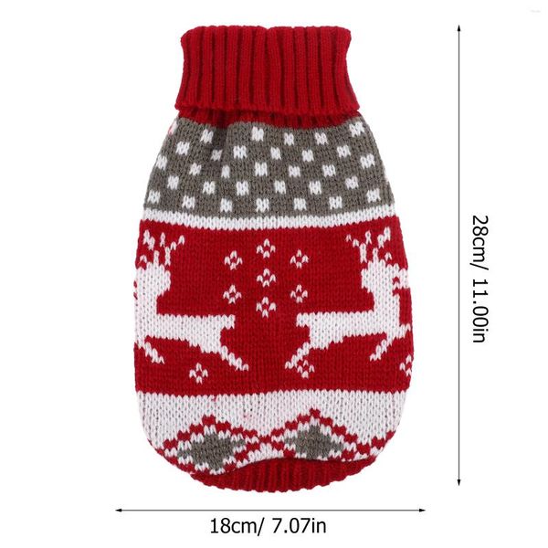 Costumes de chat, pull de noël pour animaux de compagnie, vêtements thermiques coupe-vent pour chiens, chaud, Portable, vêtements d'hiver, décor