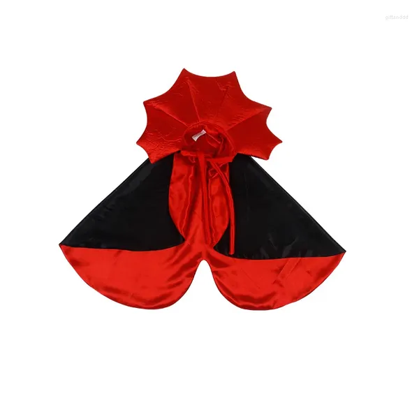 Disfraces de gato divertido Halloween mascota Cosplay capa de vampiro para perro pequeño gatito cachorro vestido ropa Kawaii accesorios regalo