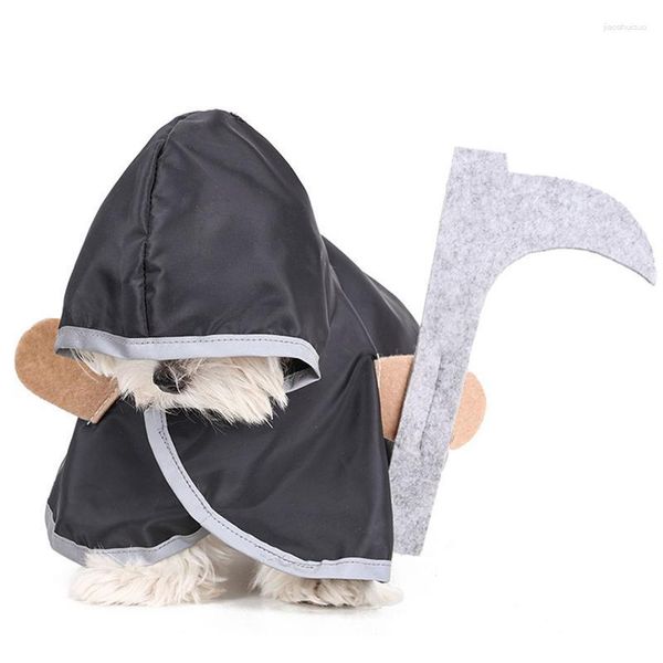 Disfraces de gato, ropa de mago de Halloween, capa, vestido de Cosplay para perro, disfraz de mascota para perros pequeños y gatos