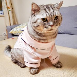 Chat Costumes Loisirs Homewear Veste Confortable Chaton Nighty Toutes Les Saisons Pyjamas Intérieur Nuit Vêtements Manteau Pour Petits Animaux Chats